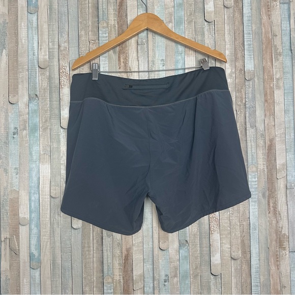 Free Fly XL Bamboo Lined Breeze 6” Shorts Dusk Blue Gray Performance Active UPF - Picture 4 of 10